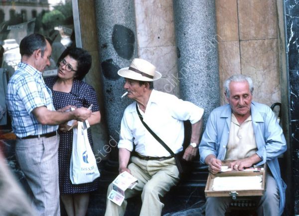 lottery Ticket Seller, Plaza Major, Madrid
